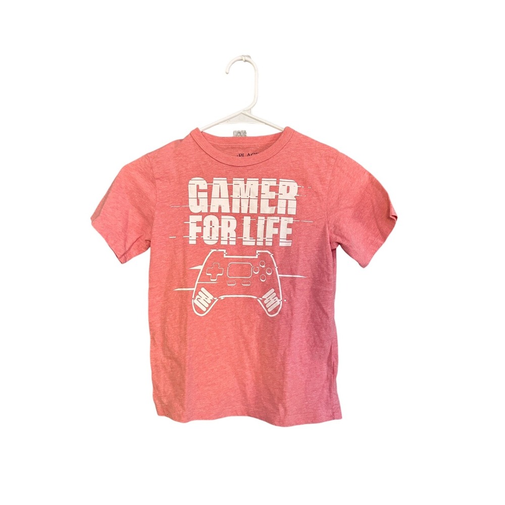 Childrens Place Boys Graphic T Shirt Gamer for Life Small 5/6